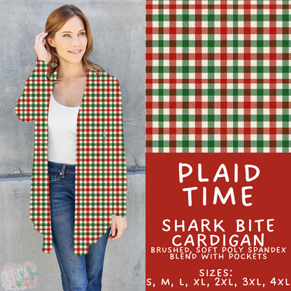 Batch #600 - Jingle all the Way 2 - Closes 10/19 - ETA early/mid Dec - Plaid Time Cardigan