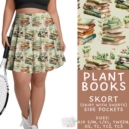 Batch #468 - Fun Run 18 - Closes 12/26 - ETA late Feb - Plant Books Skort