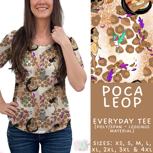 Batch #467 - Princess Leopard - Closes 12/24 - ETA late Feb - Poca Leop Everyday Tee
