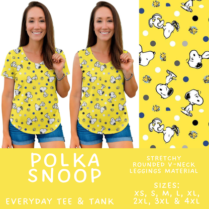 Batch #578 - July Request Run - Closes 8/31 - ETA late October - Polka Snoop Everyday Tank & Tee