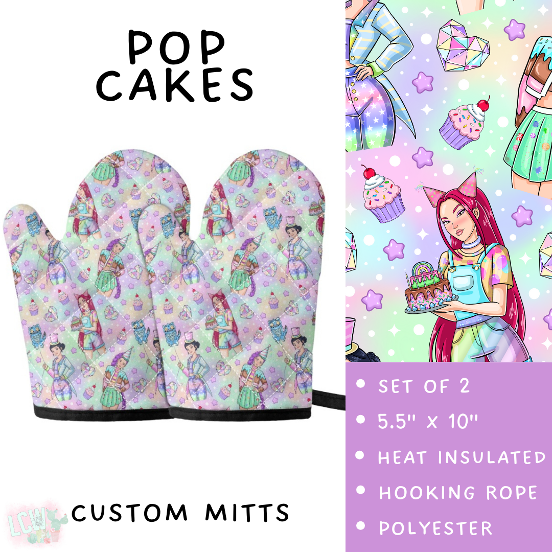 Batch #476 - Bake Off - Closes 1/16 - ETA early/mid March - Pop Cakes Oven Mitts