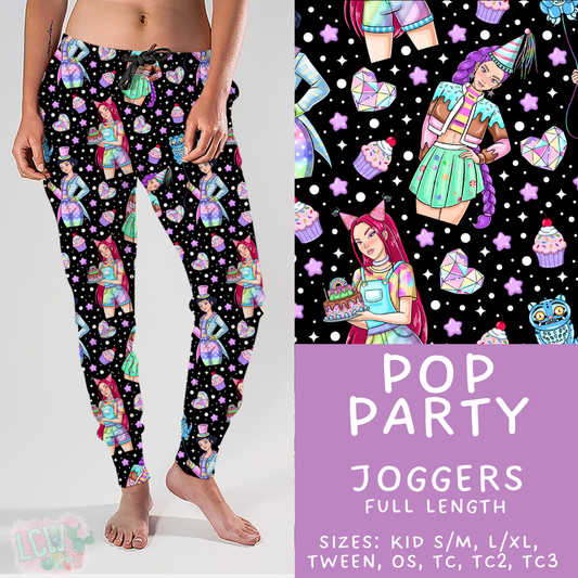 Batch #479 - Cool Characters 11 - Closes 1/21 - ETA mid/late March - Pop Party Joggers