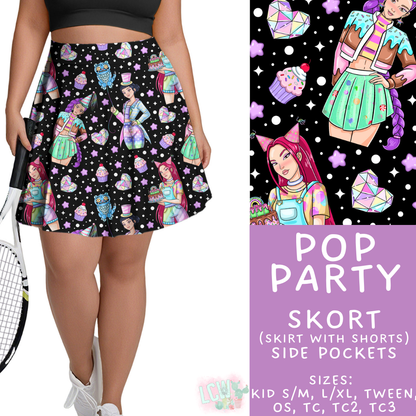 Batch #479 - Cool Characters 11 - Closes 1/21 - ETA mid/late March - Pop Party Skort