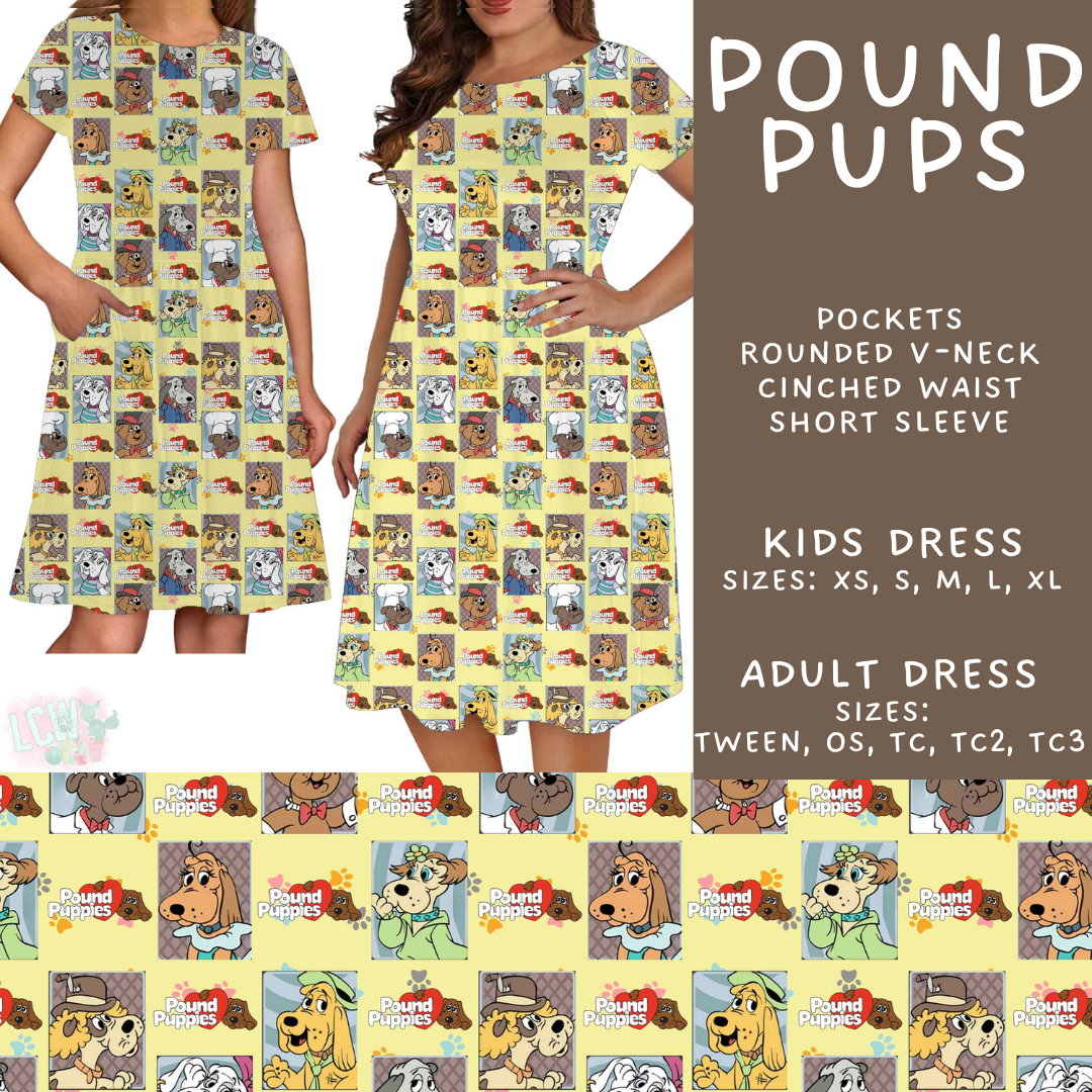 Batch #589 - August Request Run - Closes 9/23 - ETA mid/late Nov - Pound Pups Adult & Kids Dresses