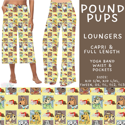 Batch #589 - August Request Run - Closes 9/23 - ETA mid/late Nov - Pound Pups Capri and Full Length Loungers