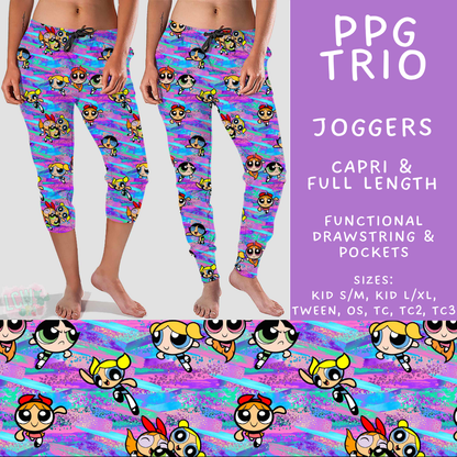 Batch #544 - Cool Characters 16 - Closes 6/17 - ETA mid August - PPG Trio Full and Capri Length Joggers