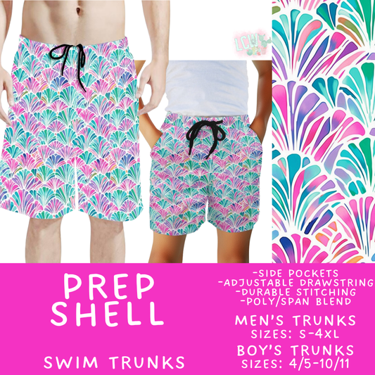 Batch #543 - Pool Party 2 - Closes 6/15 - ETA early/mid August - Prep Shell Boys' & Men's Swim Trunks