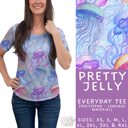 Batch #530 - Sea Life - Closes 5/15 - ETA mid July -  Pretty Jelly Everyday Tee