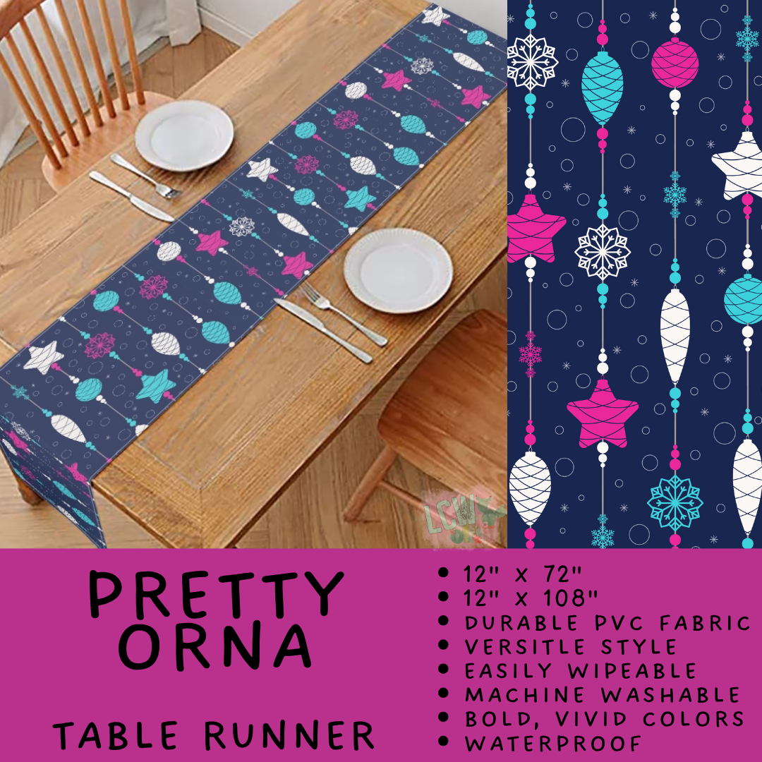 Batch #588 - Table Runners - Closes 9/21 - ETA early/mid Nov - Pretty Orna Table Runner