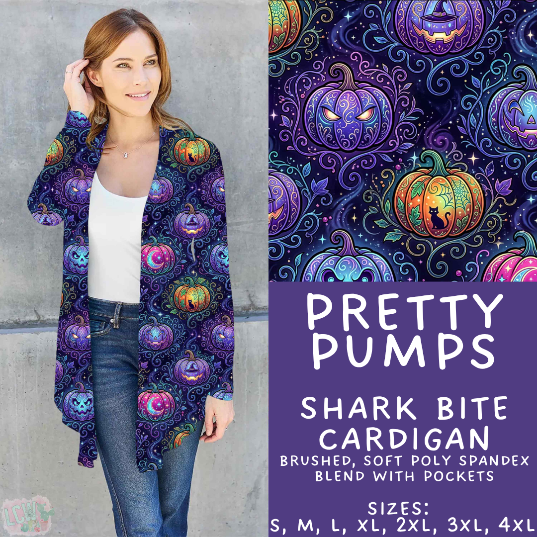 Batch #566 - Halloween 5 - Closes 8/7 - ETA early October - Pretty Pumps Cardigan