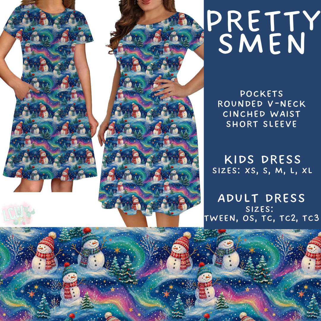 Batch #589 - August Request Run - Closes 9/23 - ETA mid/late Nov - Pretty SMen Adult & Kids Dresses