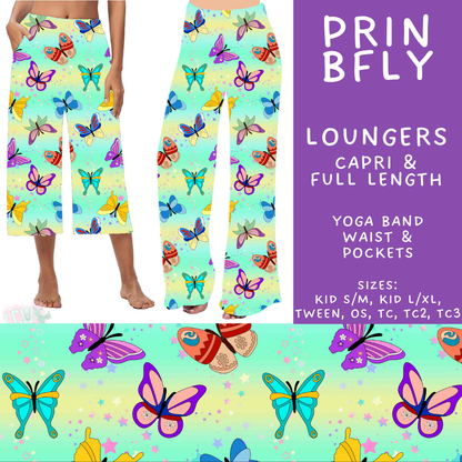 Batch #594 - Magical Faves 25 - Closes 10/5 - ETA early Dec - Prin BFly Capri and Full Length Loungers