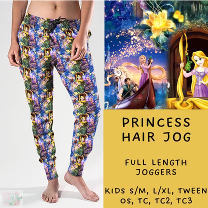 Ready To Ship - Princess Hair Joggers