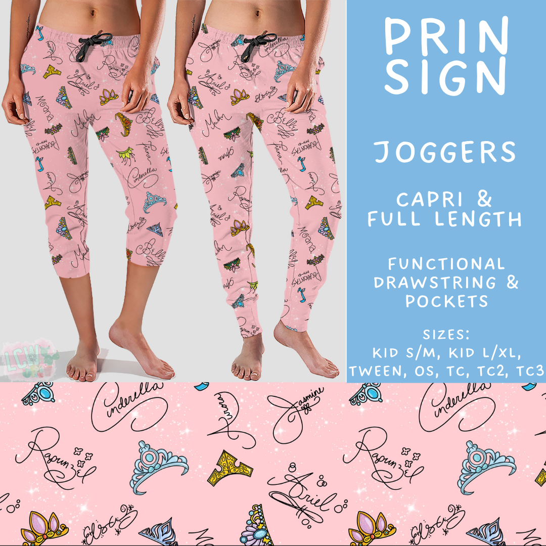 Batch #528 - Magical Faves 20 - Closes 5/11 - ETA mid July - Prin Sign Full and Capri Length Joggers