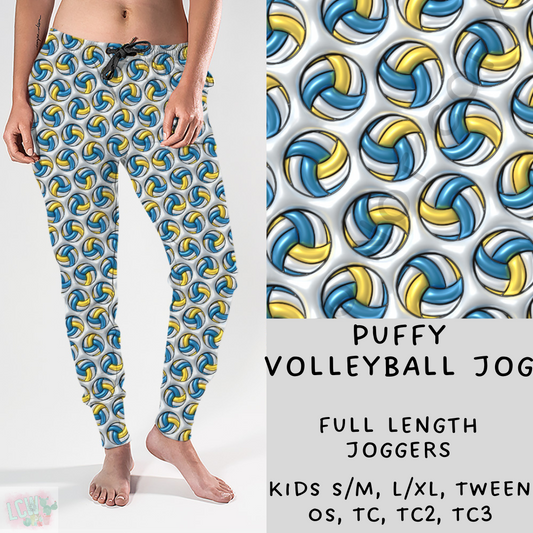 Ready To Ship - Puffy Volleyball Jog