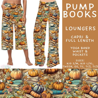 Batch #575 - Fun Run 26 - Closes 8/26 - ETA late October - Pump Books Capri and Full Length Loungers