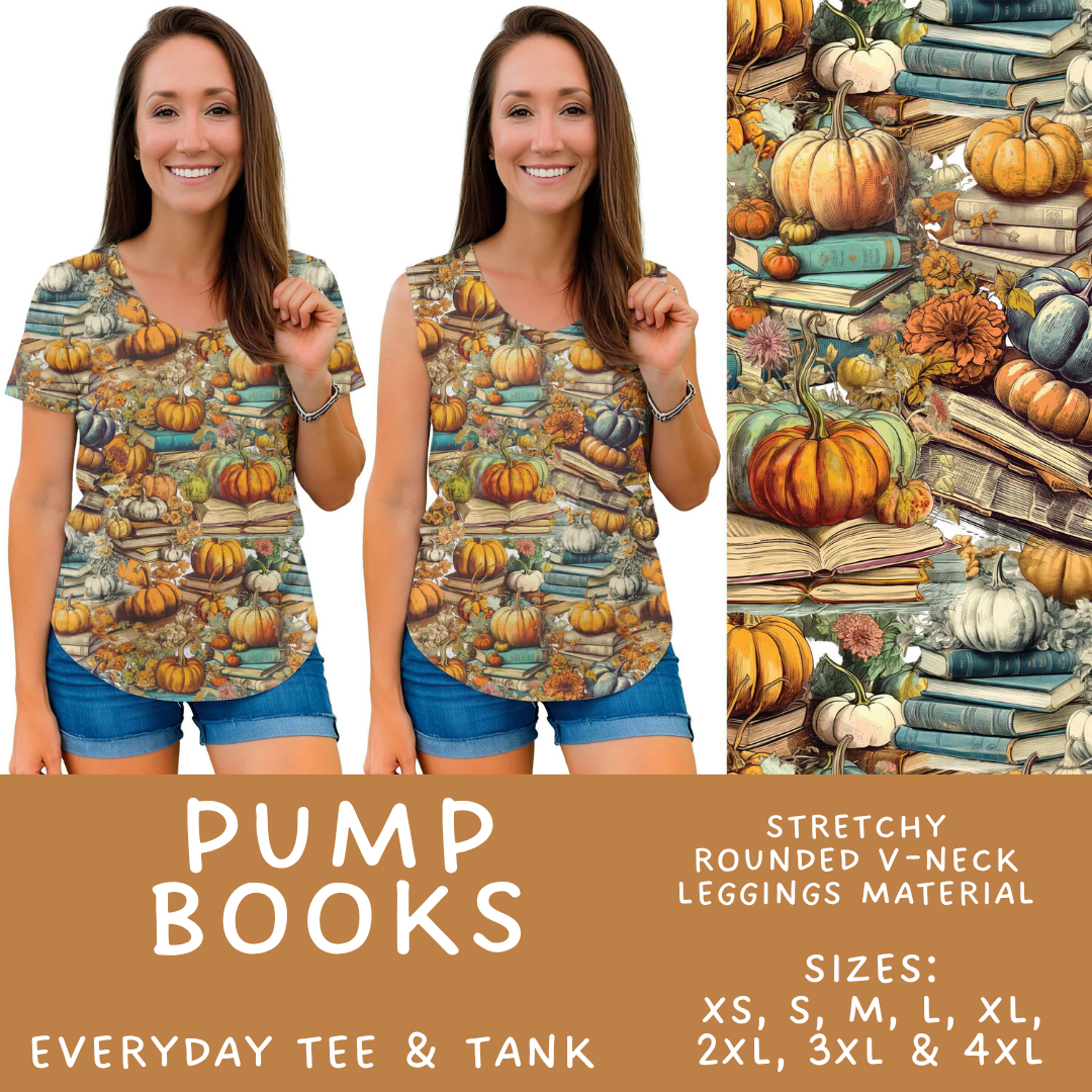 Batch #575 - Fun Run 26 - Closes 8/26 - ETA late October - Pump Books Everyday Tank & Tee