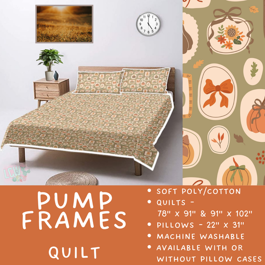 Batch  #410 - Cozy Quilts - Closes 9/10 - ETA late October - Pump Frames Quilt