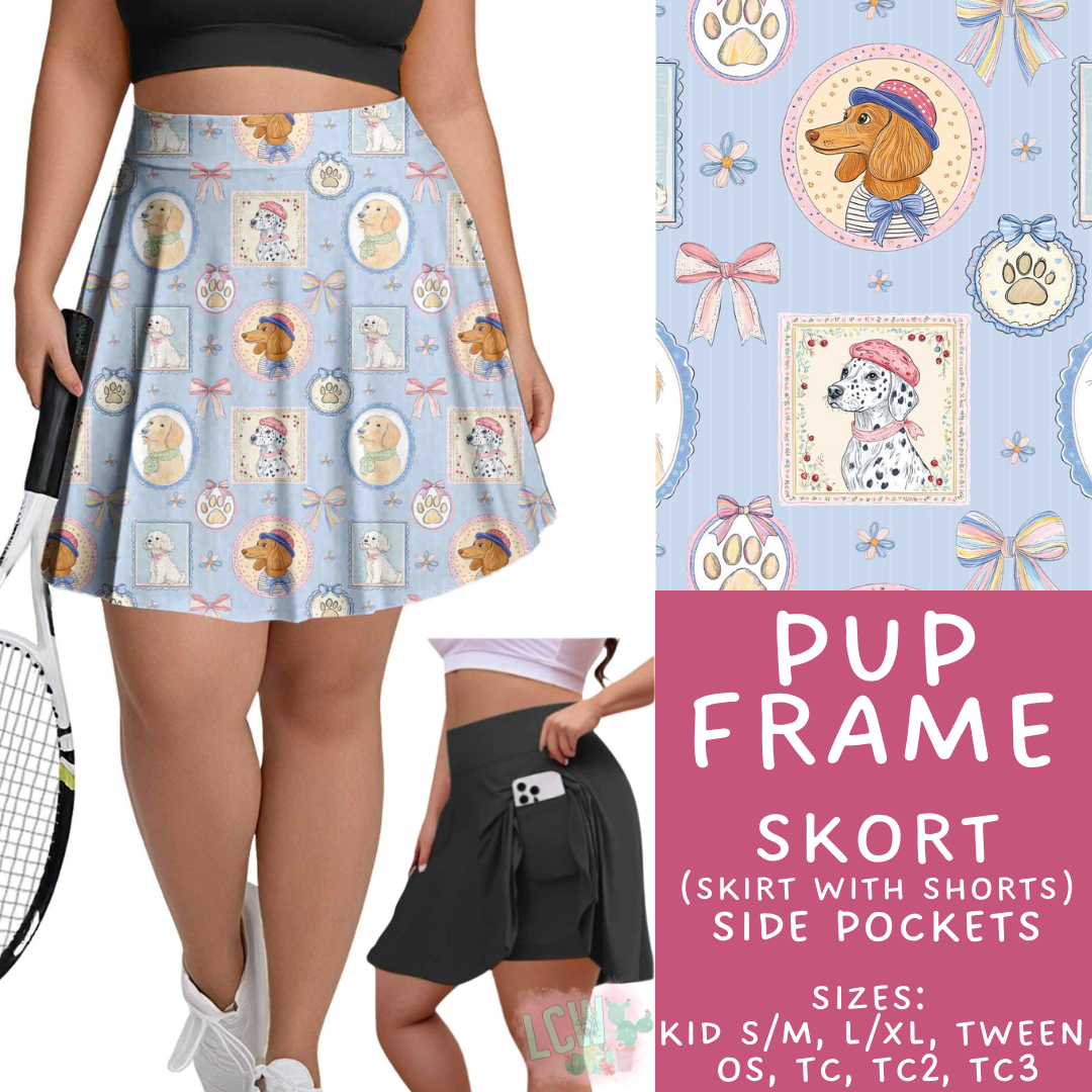Batch #548 - May Request Run - Closes 6/26 - ETA late August - Pup Frame Skort
