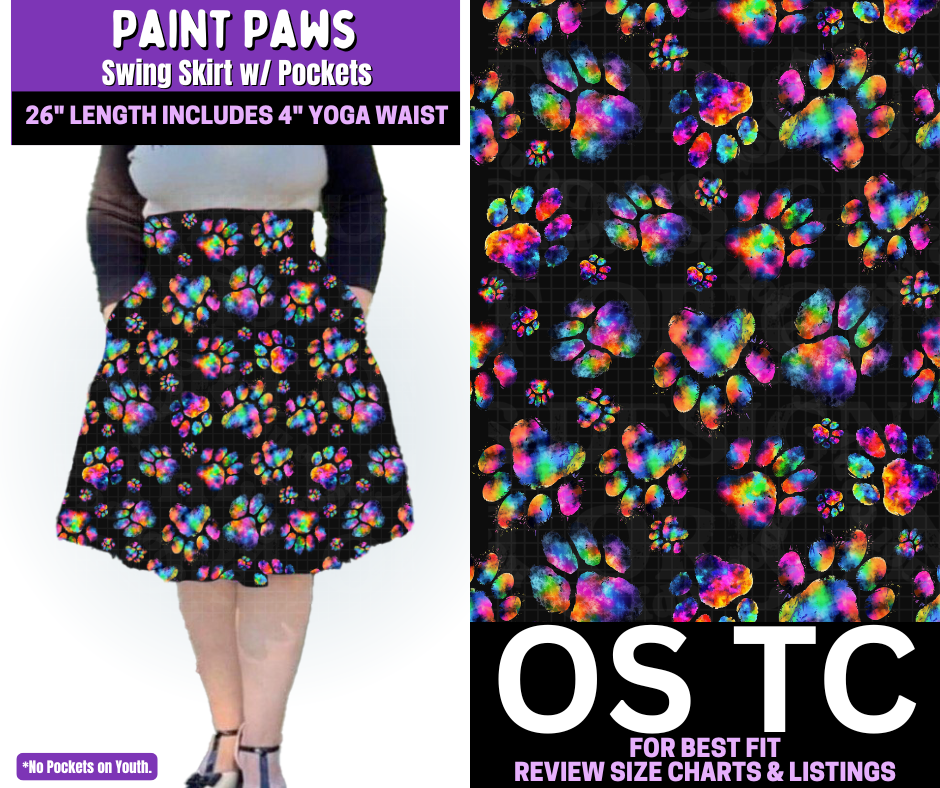 Paint Paws Swing Skirt