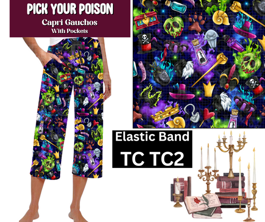Pick Your Poison Capri Gauchos