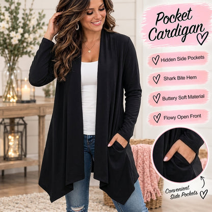 B303 - Preorder Color Burst Snowflakes Cardigan w/ Pockets (Closes 7/26. ETA: early Oct.)