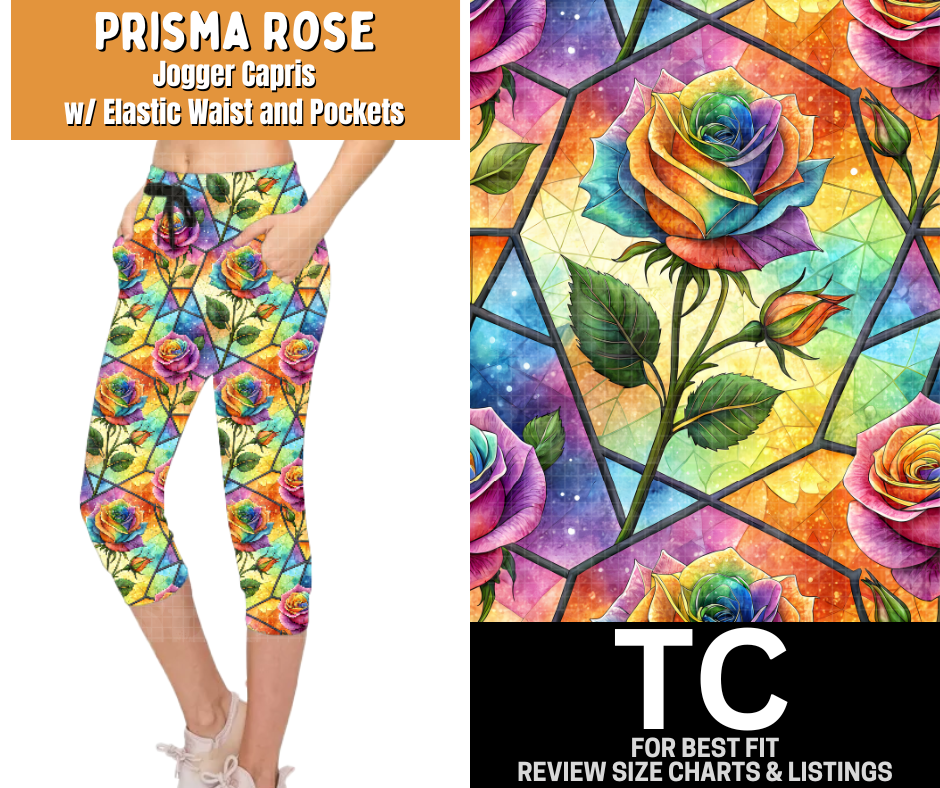 Prisma Rose Jogger Capri