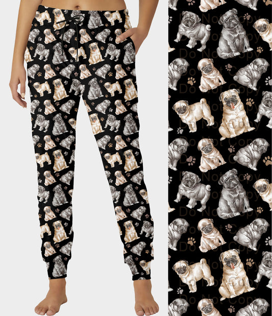 RTS - Pug Dog Breed Joggers