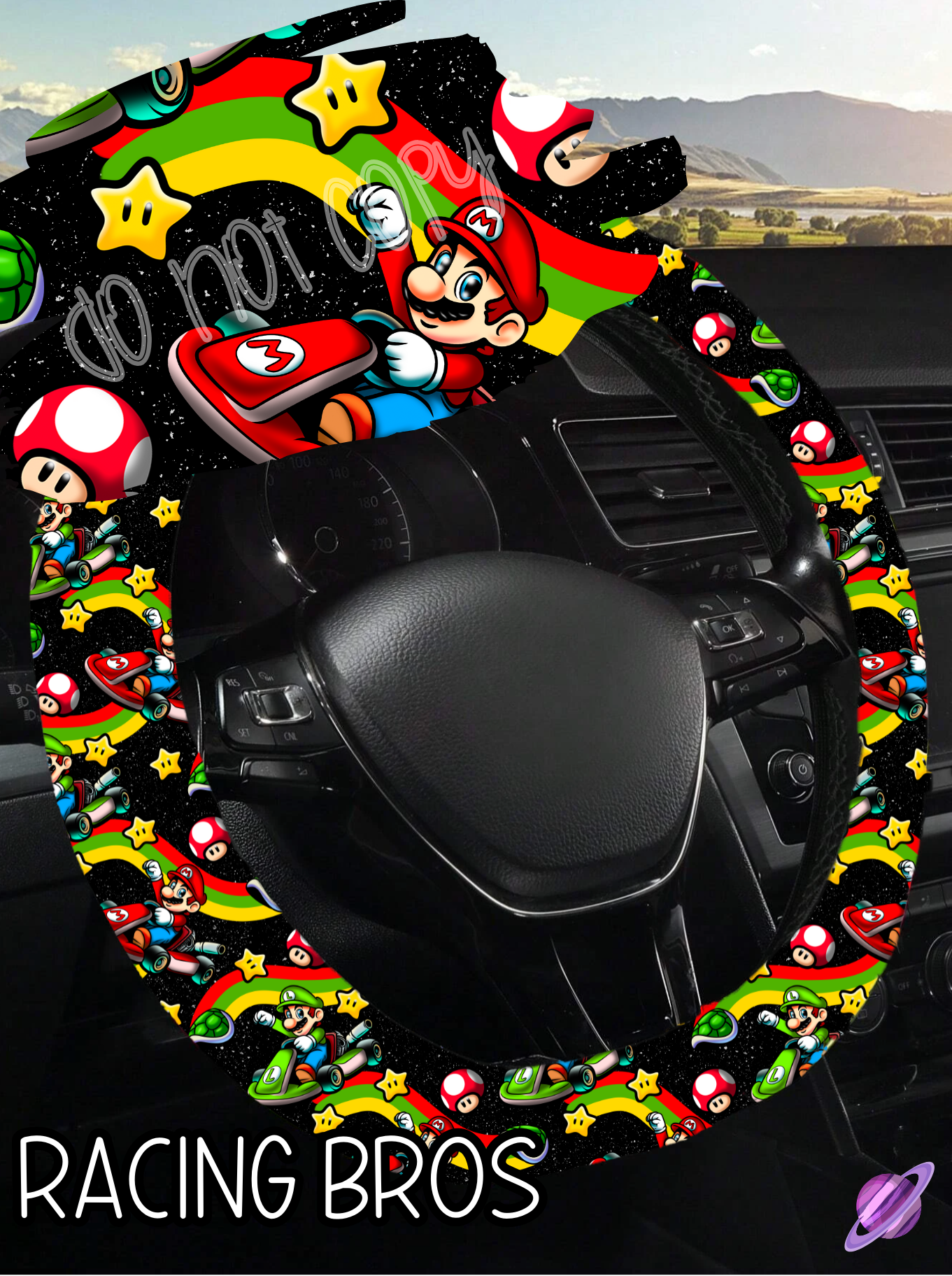 Racing Bros - Steering Wheel Cover Roud 7 - Preorder Closes 3/1