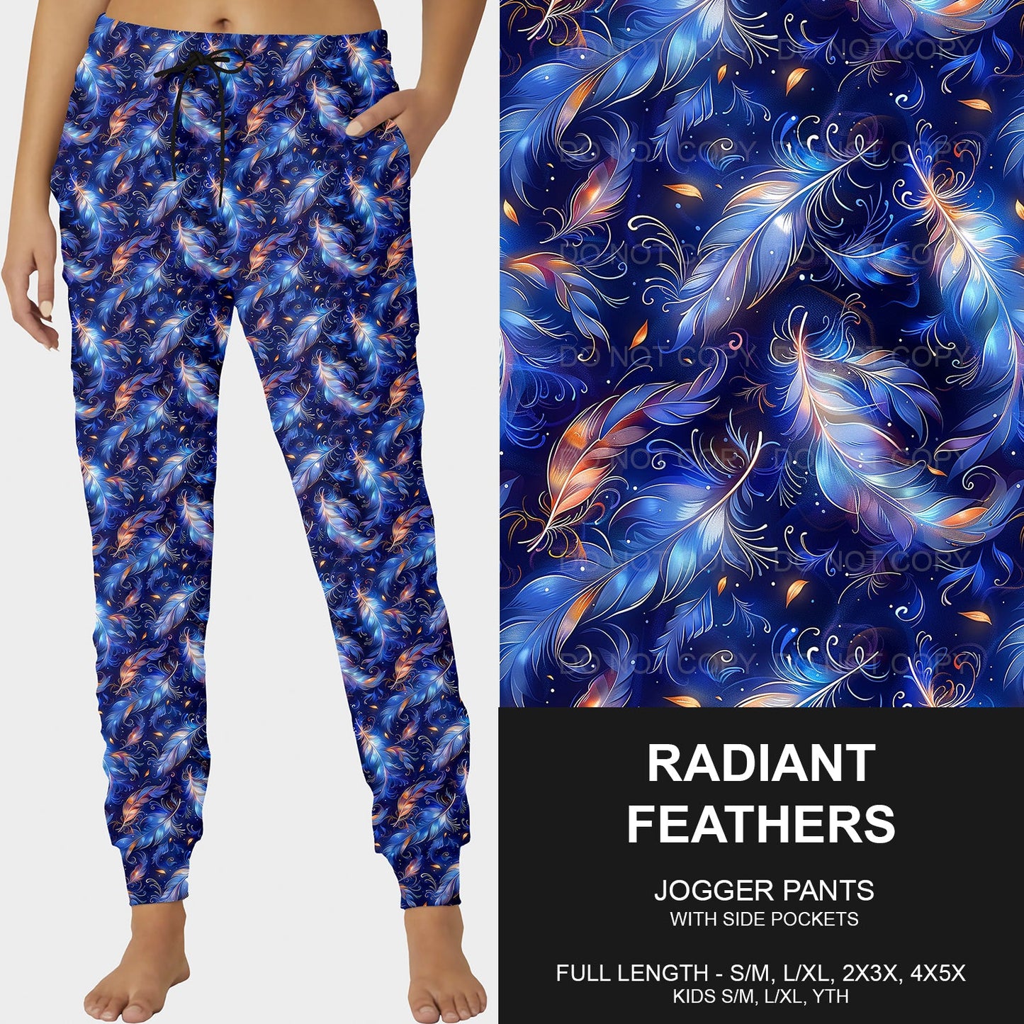 B203 - Preorder Radiant Feathers Joggers (Closes 12/29. ETA late March)