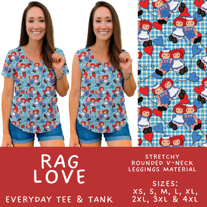 Batch #589 - August Request Run - Closes 9/23 - ETA mid/late Nov - Rag Love Everyday Tank & Tee