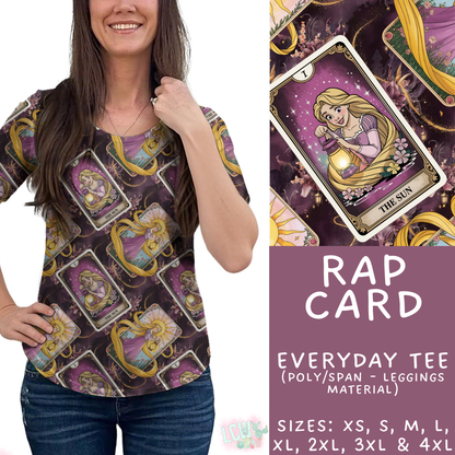 Batch #474 - Princess Tarot - Closes 1/12 - ETA early/mid March - Rap Card Everyday Tee