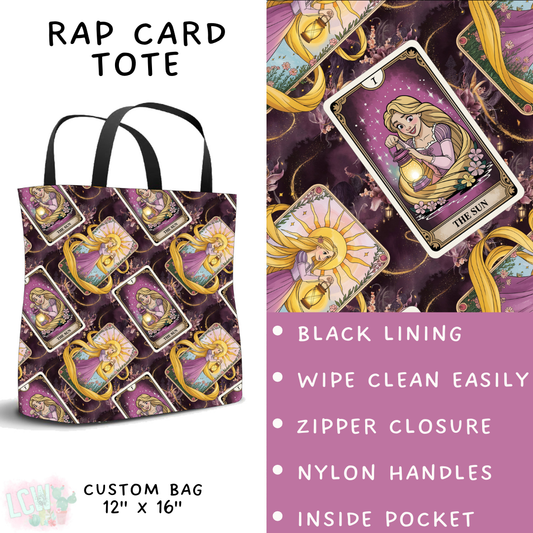 Batch #474 - Princess Tarot - Closes 1/12 - ETA early/mid March - Rap Card Tote