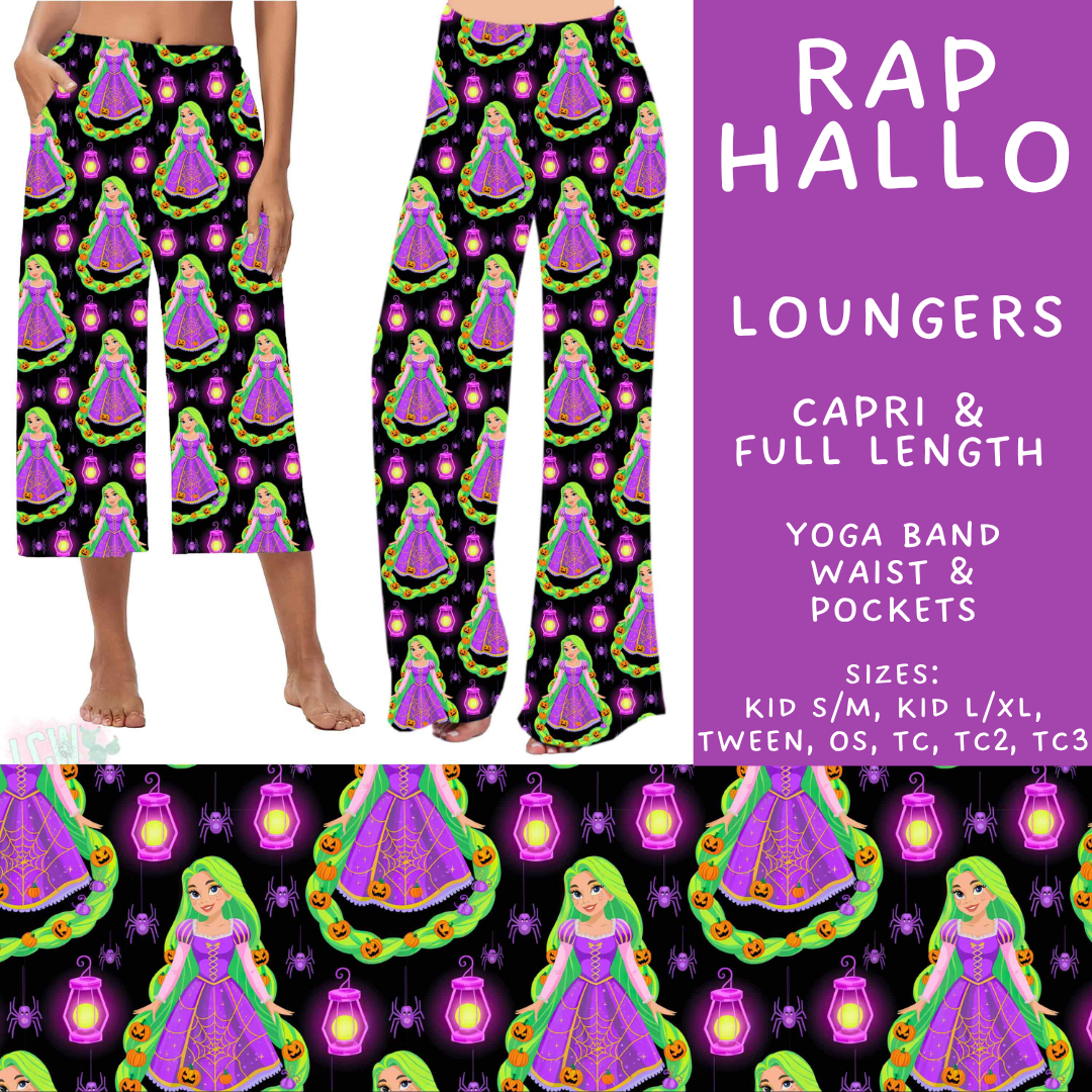 Batch #569 - Princess Halloween - Closes 8/14 - ETA early/mid Oct - Rap Hallo Capri and Full Length Loungers