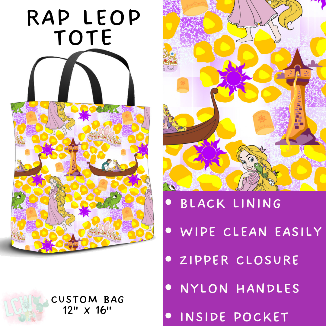 Batch #467 - Princess Leopard - Closes 12/24 - ETA late Feb - Rap Leop Tote