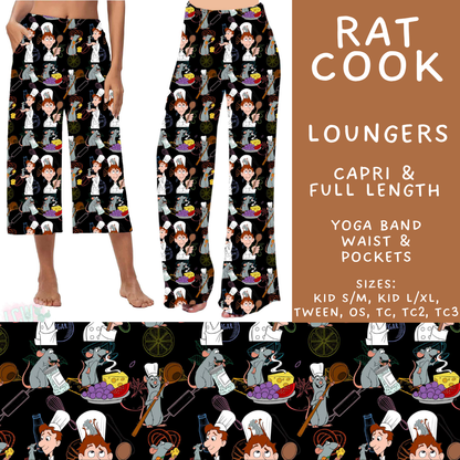 Batch #572 - Magical Faves 23 - Closes 8/19 - ETA mid October - Rat Cook Capri and Full Length Loungers