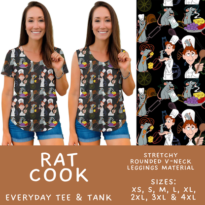 Batch #572 - Magical Faves 23 - Closes 8/19 - ETA mid October - Rat Cook Everyday Tank & Tee