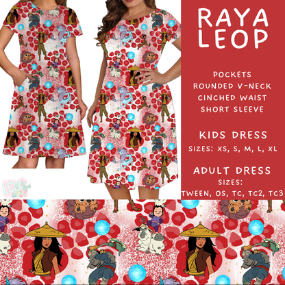 Batch #467 - Princess Leopard - Closes 12/24 - ETA late Feb - Raya Leop Womens & Girls Dresses