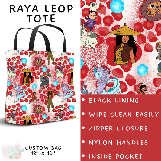 Batch #467 - Princess Leopard - Closes 12/24 - ETA late Feb - Raya Leop Tote