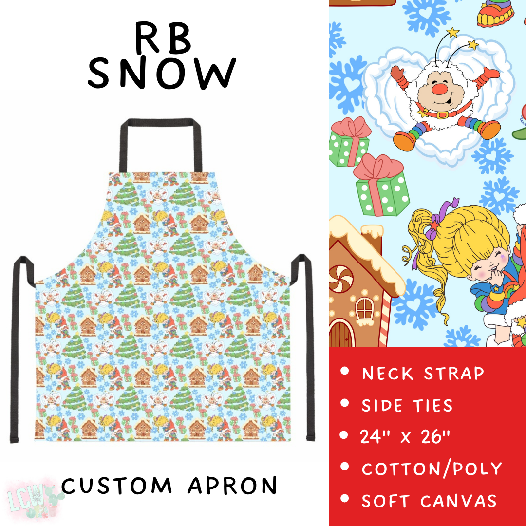 Batch #591 - Baking Spirits Bright 3 - Closes 9/28 - ETA mid/late Nov - RB Snow Apron