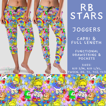 Batch #601 - Cool Characters 19 - Closes 10/21 - ETA mid Dec - RB Stars Full and Capri Length Joggers