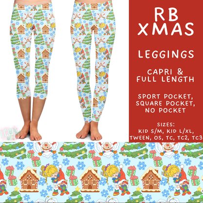 Batch #578 - July Request Run - Closes 8/31 - ETA late October - RB Xmas Full and Capri Length Leggings
