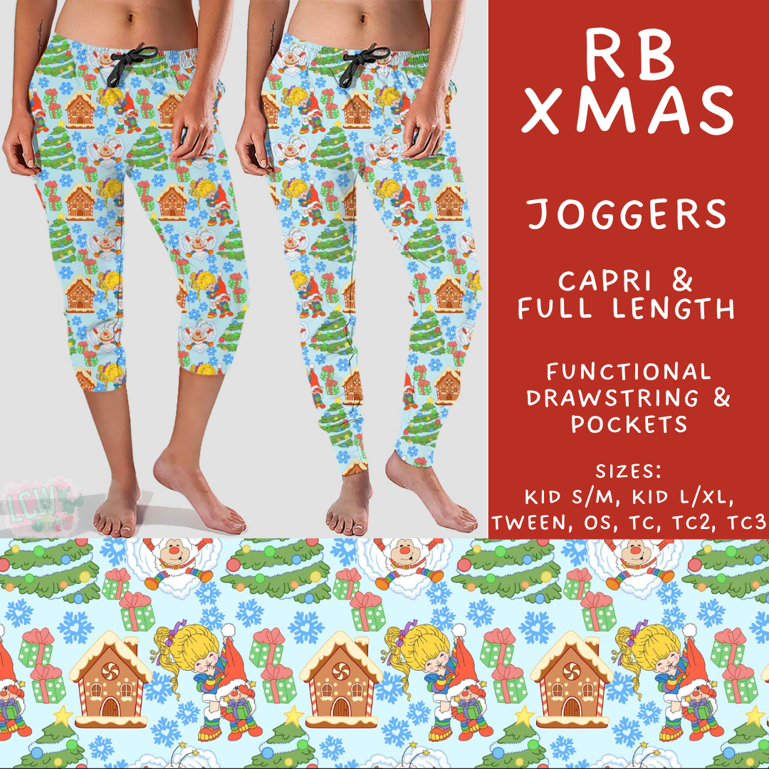 Batch #578 - July Request Run - Closes 8/31 - ETA late October - RB Xmas Full and Capri Length Joggers