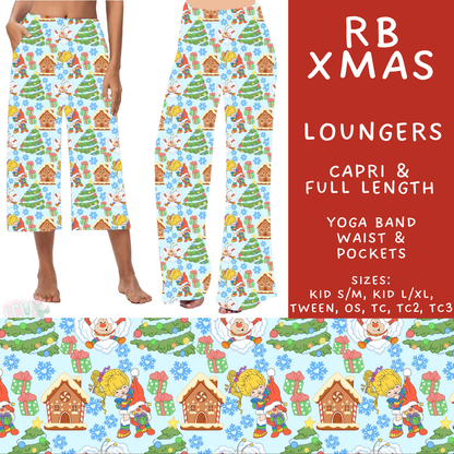 Batch #578 - July Request Run - Closes 8/31 - ETA late October - RB Xmas Capri and Full Length Loungers