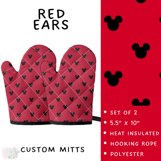 Batch #476 - Bake Off - Closes 1/16 - ETA early/mid March - Red Ears Oven Mitts