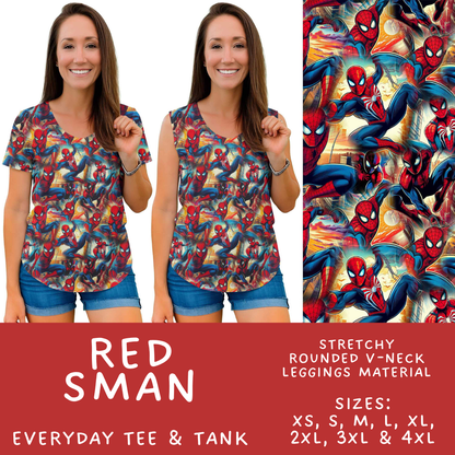 Batch #589 - August Request Run - Closes 9/23 - ETA mid/late Nov - Red SMan Everyday Tank & Tee