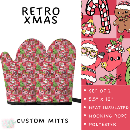 Batch #591 - Baking Spirits Bright 3 - Closes 9/28 - ETA mid/late Nov - Retro Xmas Oven Mitts