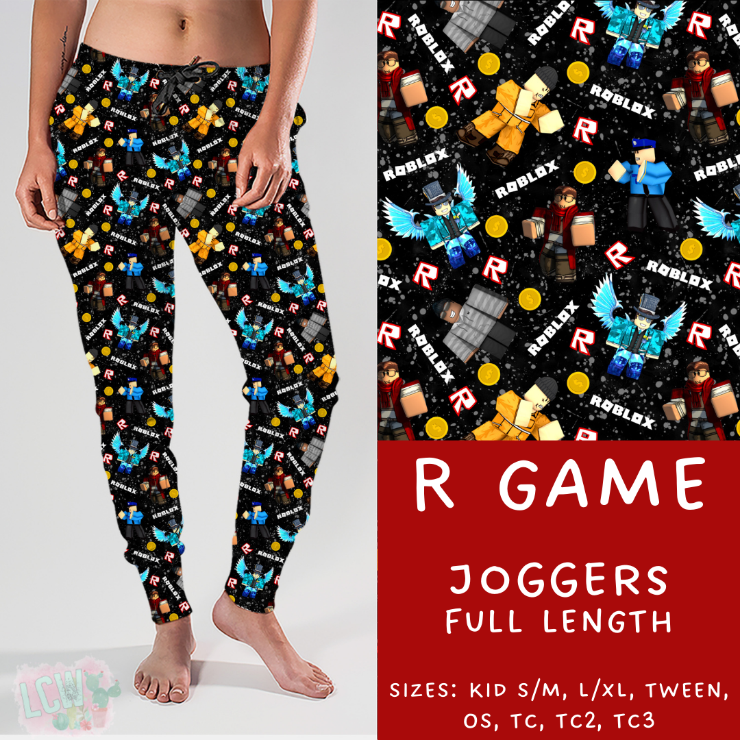 Batch #277 - December Request Run - Closes 1/27 - ETA late March - R Game Joggers