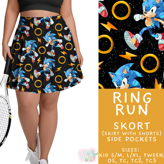 Batch #479 - Cool Characters 11 - Closes 1/21 - ETA mid/late March - Ring Run Skort