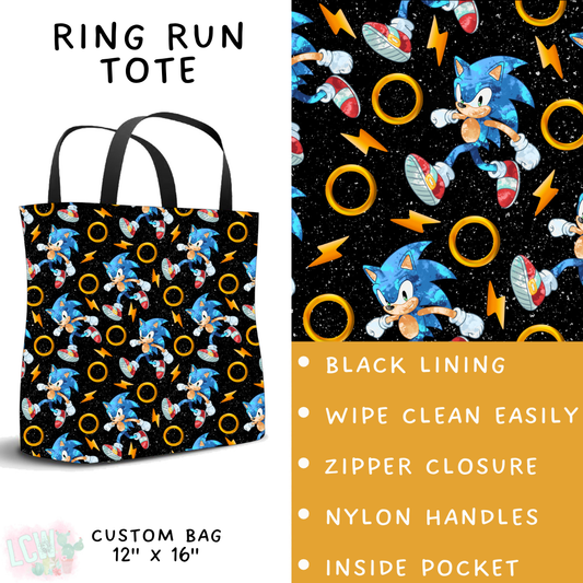 Batch #479 - Cool Characters 11 - Closes 1/21 - ETA mid/late March - Ring Run Tote